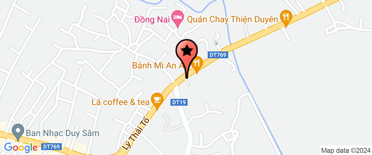 Map go to Danh Tieng Company Limited