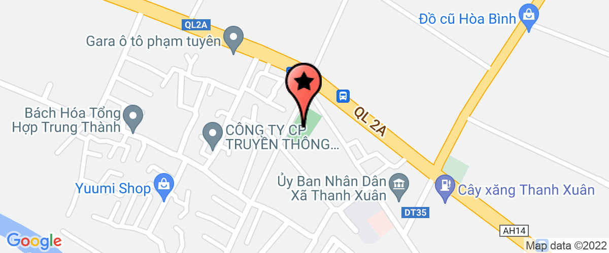 Map go to Binh Minh 5 Agriculture Development And Trading Joint Stock Company