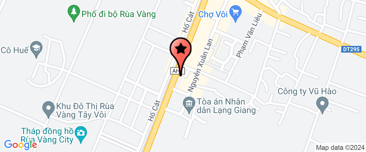 Bản đồ đến Công Ty TNHH Vinatech Bắc Giang