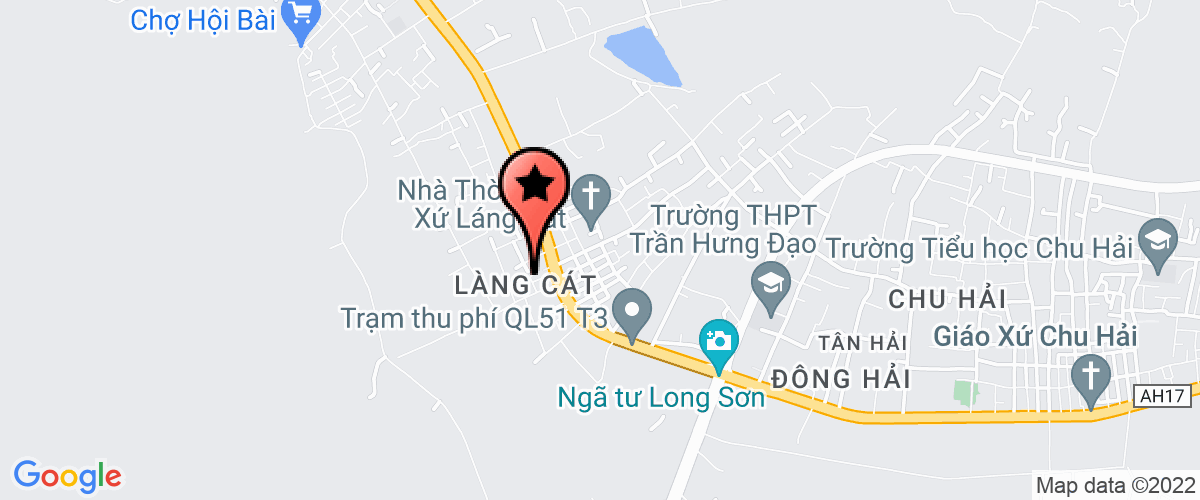 Map go to Dai Nguyen Development And Investment Joint Stock Company