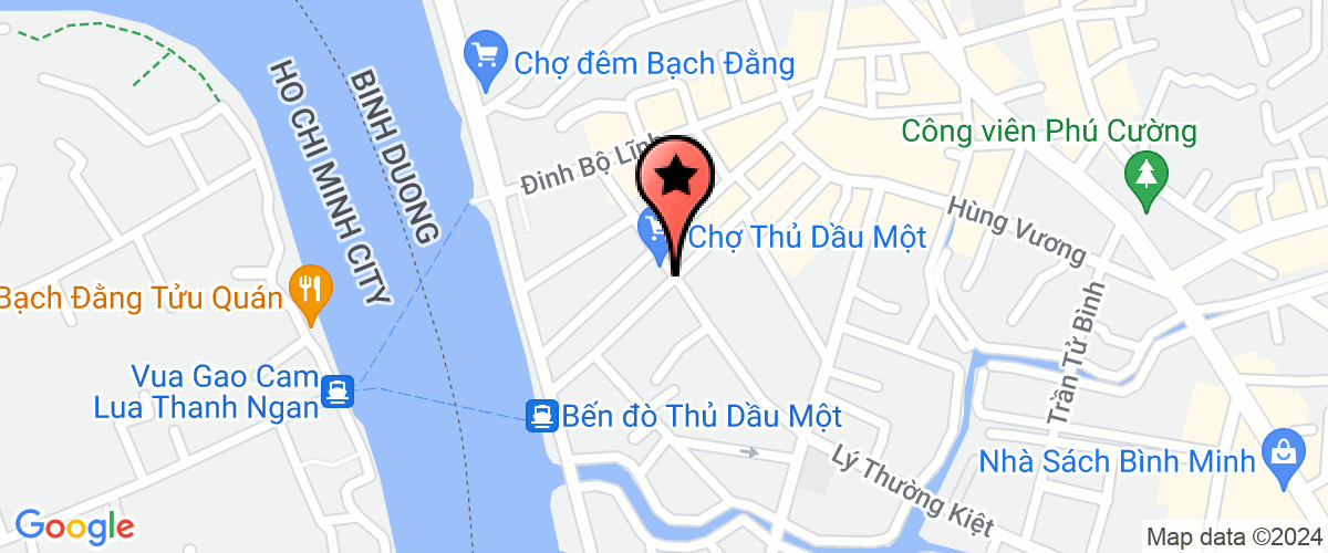 Bản đồ đến Chi cục thuế thị xã Thủ Dầu Một (MST đăc trưng)