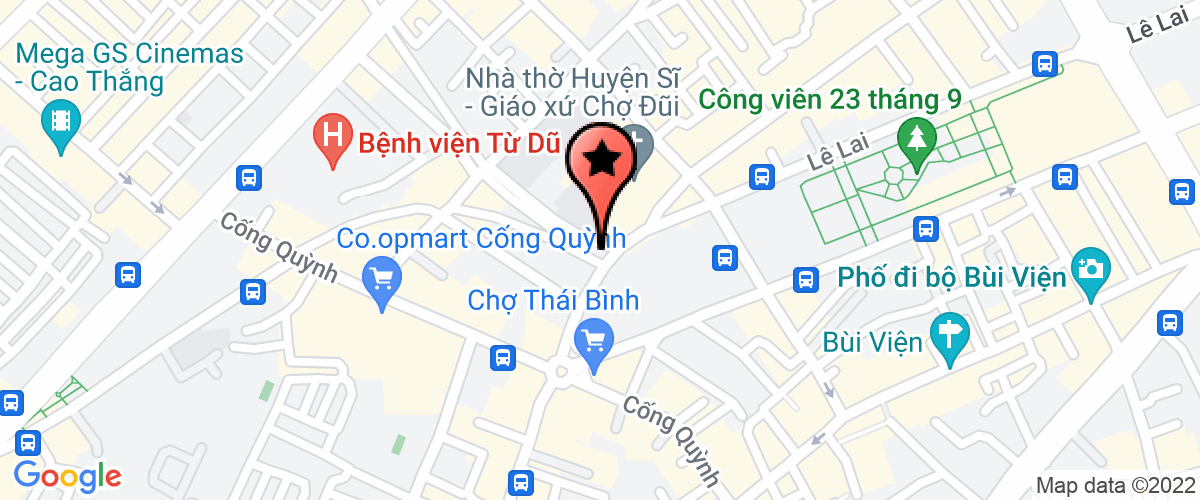 Map go to Bach Nhat Import Export Company Limited