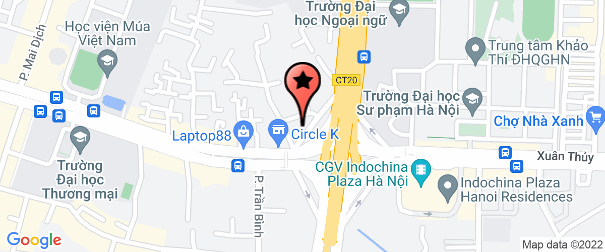 Map go to Auto Ha Viet Joint Stock Company