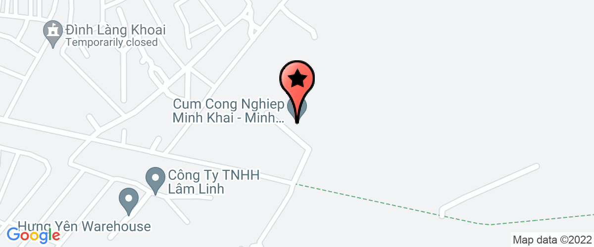 Map go to anh Sao Electric Company Limited