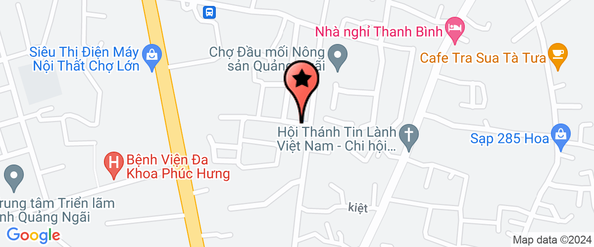 Map go to My Quang Environmental Company Limited