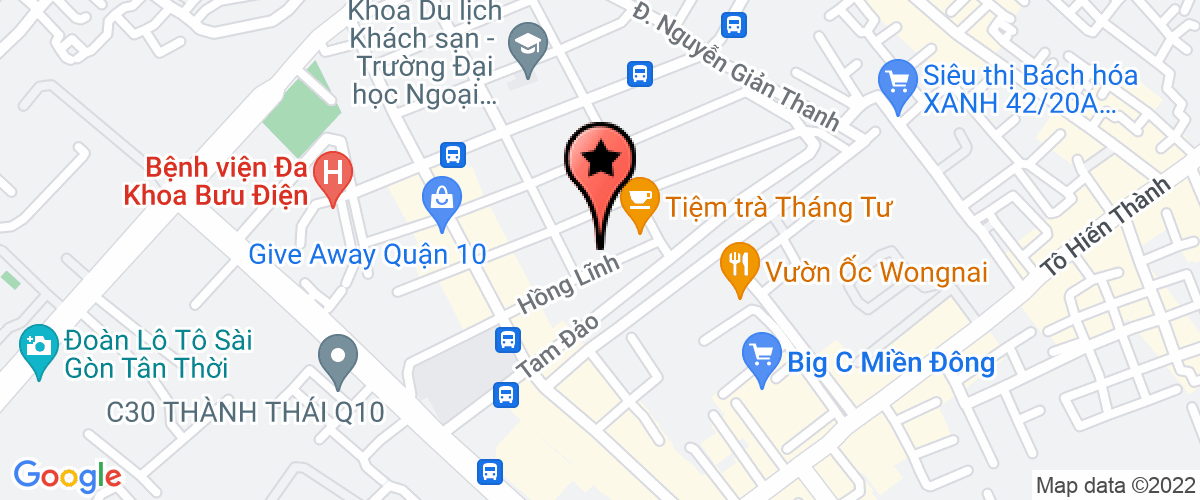 Map go to Hoang Viet Long Real Estate Company Limited