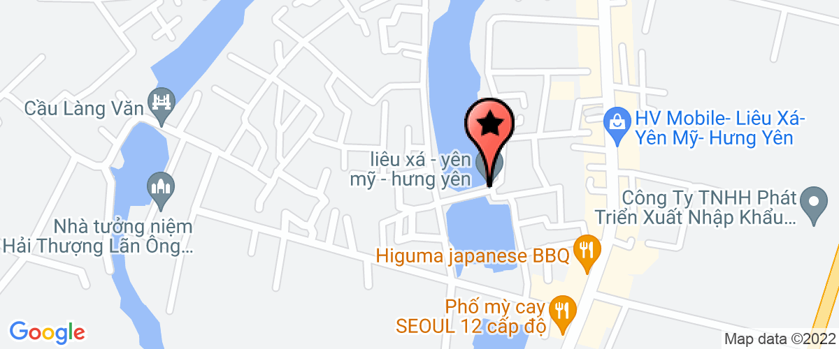 Map go to Thuy Huong Hung Yen Private Enterprise