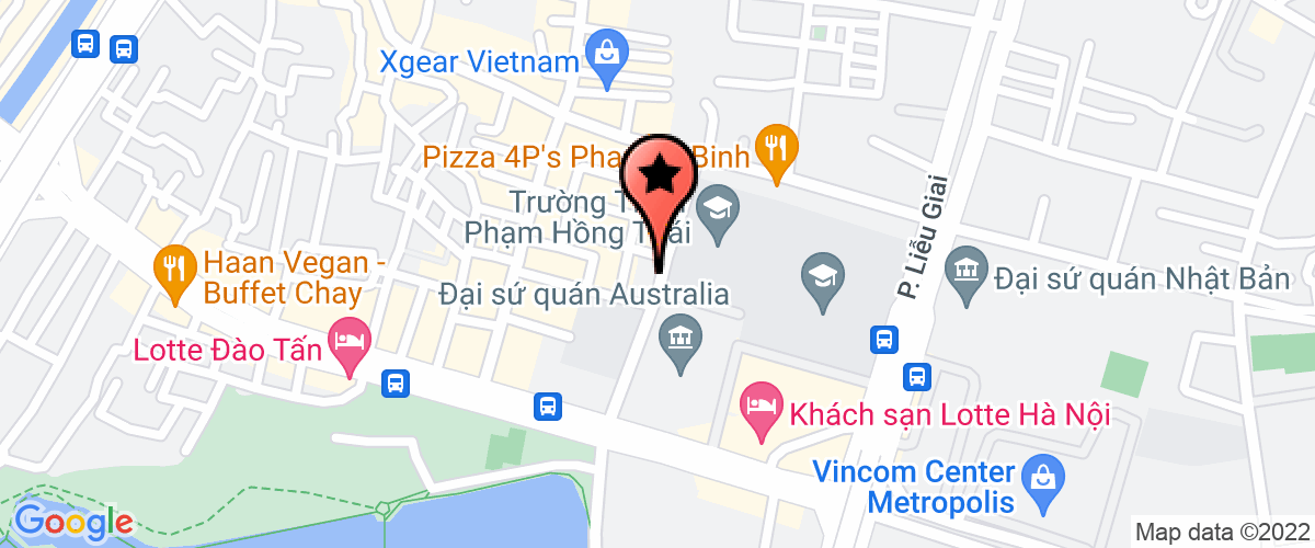 Map go to Chuyen Phat Nhanh anh Duong Service Joint Stock Company