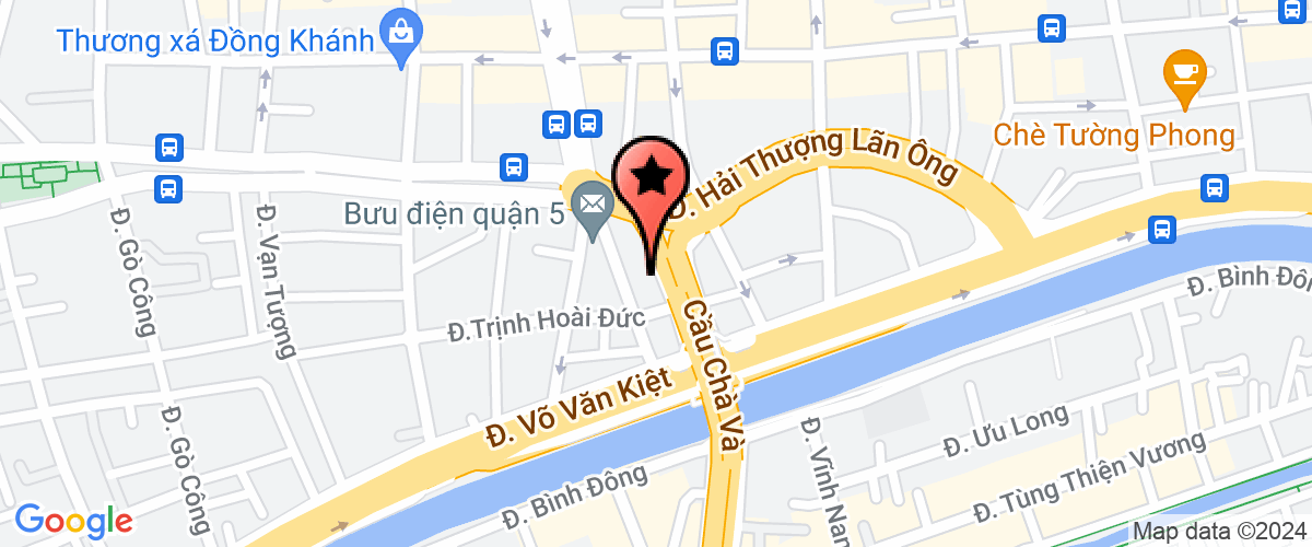 Bản đồ đến Công Ty TNHH Đầu Tư Thương Mại Dịch Vụ Quang Bảo