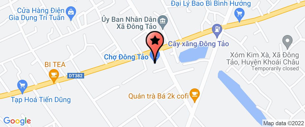 Map go to Thanh Tam Hung Yen Company Limited