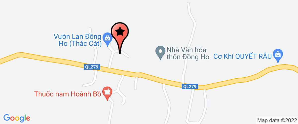 Map go to Uy ban nhan dan xa Dong Lam Hoanh Bo District
