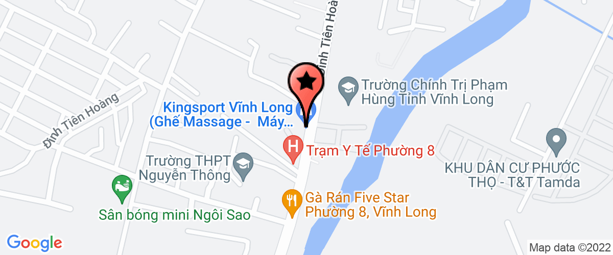 Map go to Viet Loc Phat Vinh Long Trading Construction Company Limited