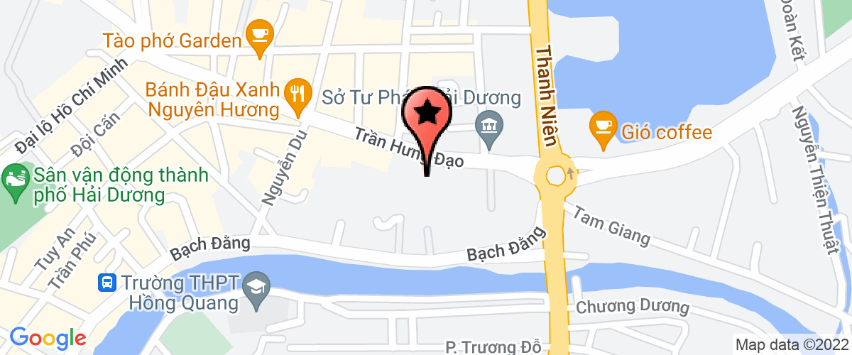 Map go to Ban Dan Van Uy Hai Duong Province