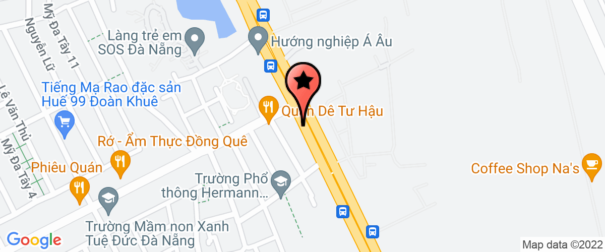 Map go to San xuat Kinh doanh Thuong mai va Dich vu Tien Hoan Thanh Company Limited