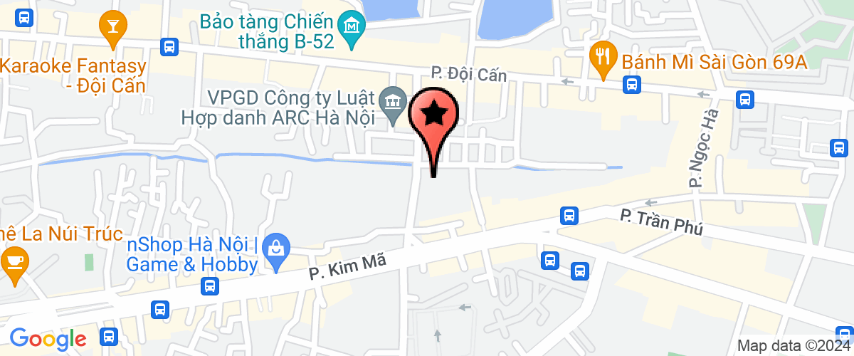 Map go to Sct Viet Nam Technology Investment Company Limited
