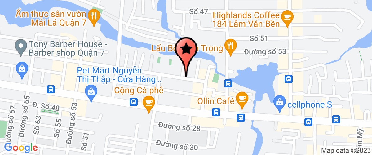 Map go to Nam Phuong Digital Company Limited