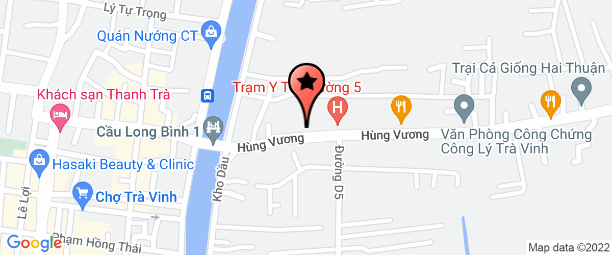 Map go to My Ngoc Private Enterprise