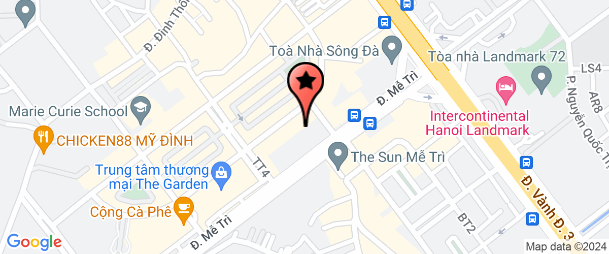 Map go to Tj VietNam Joint Stock Company