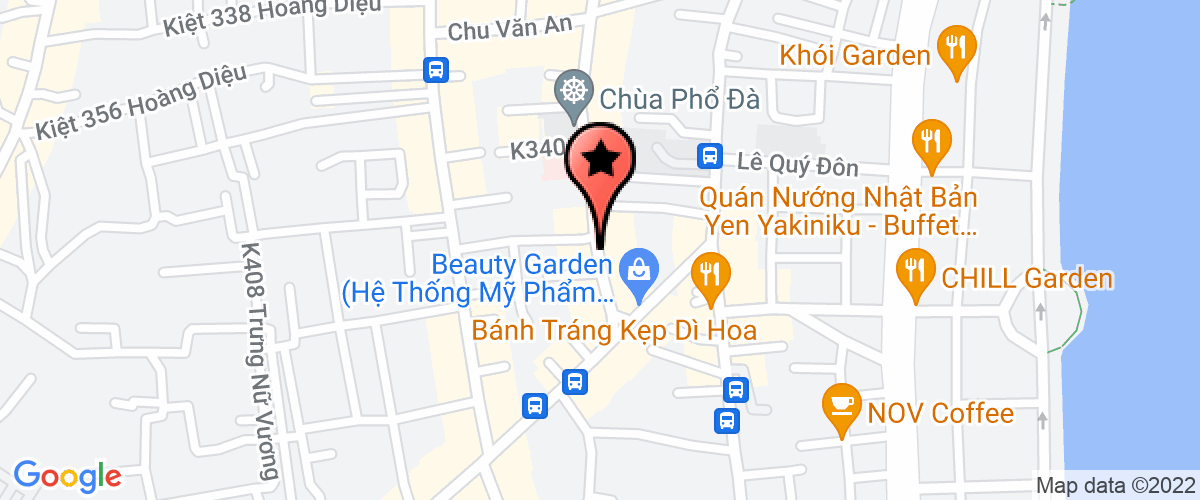 Map go to Hoang An Thinh Trading And Production Company Limited