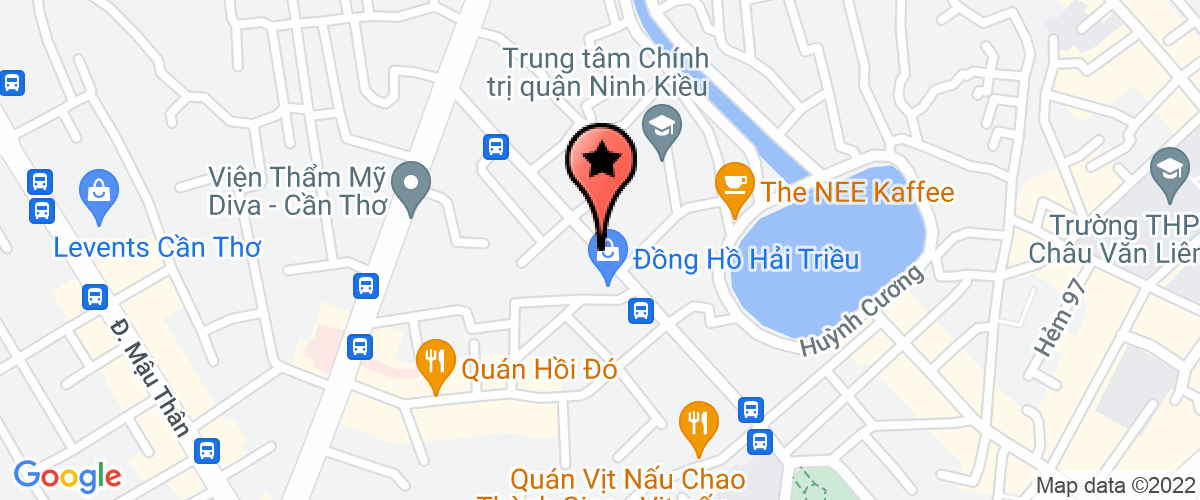 Map go to tu van phap luat Doan su thanh pho Can Tho Law Center
