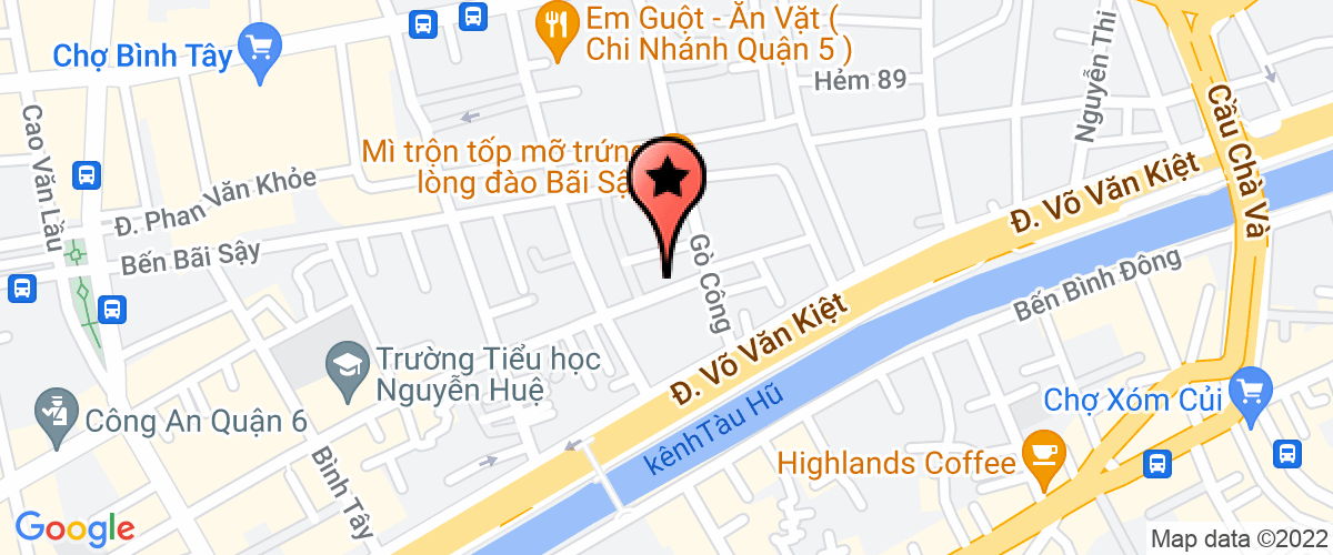 Map go to Khu Vui Choi  Game Centre 38 Electric Entertainment Company Limited