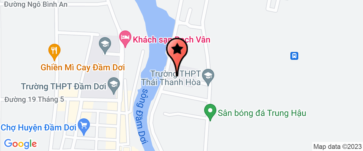 Map go to Mot thanh vien Thanh Bach Construction Company Limited