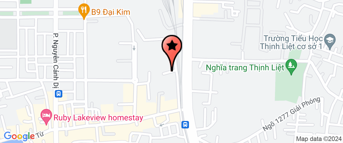 Map go to Ha Noi Environmental Hygienic Service Joint Stock Company