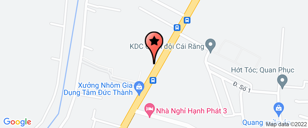 Map go to Tan Duc Thanh Producing Trading Joint Stock Company