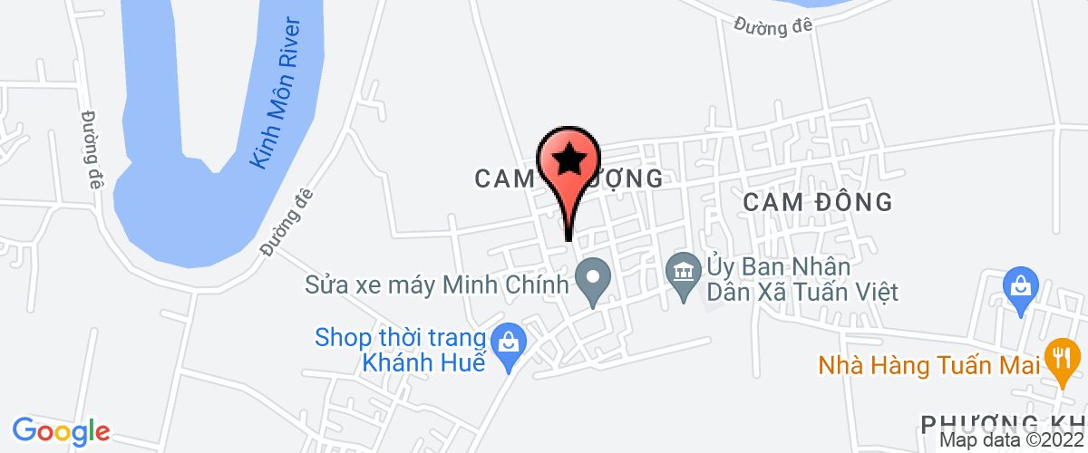 Map go to Huynh Tam Investment and Development Company Limited