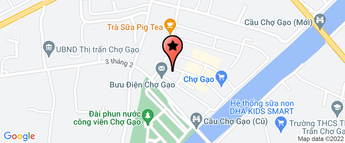 Map go to Hoi Nong Dan  Gao Market District