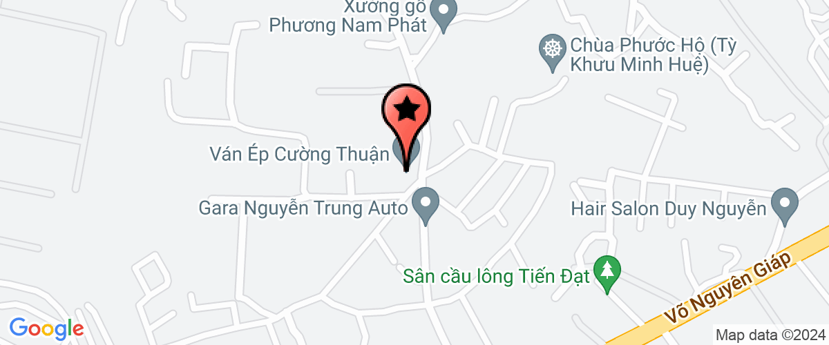Map go to Tan Cuong Thuan Company Limited