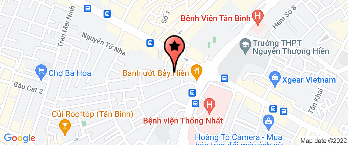 Map go to Vi Phong Trading Service Company Limted