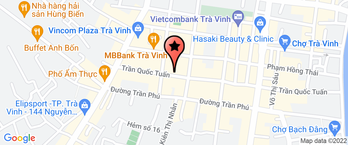 Map go to Phong Noi Vu Thi Xa Tra Vinh