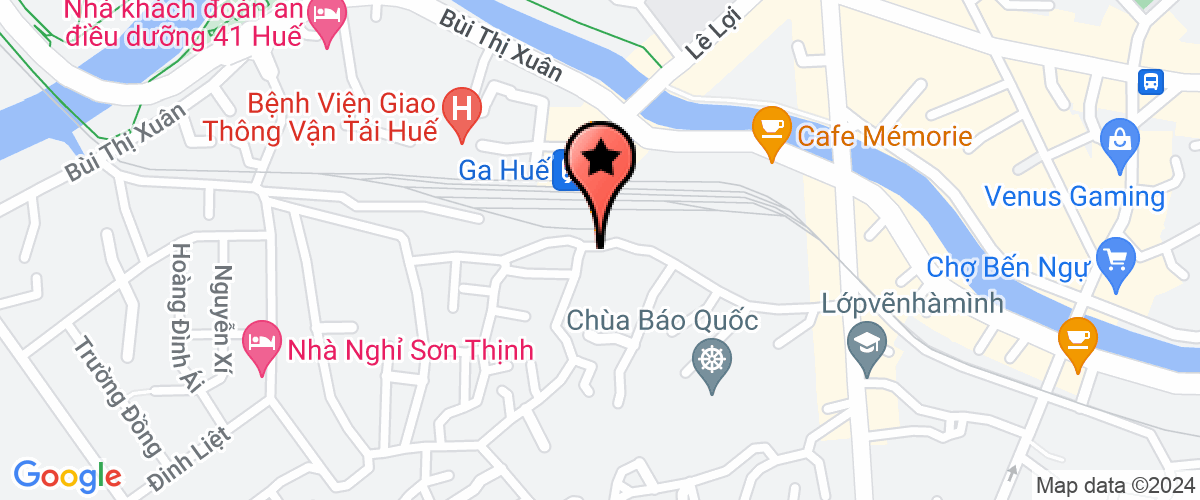 Map go to Quoc An Agricultural Limited and Service Company
