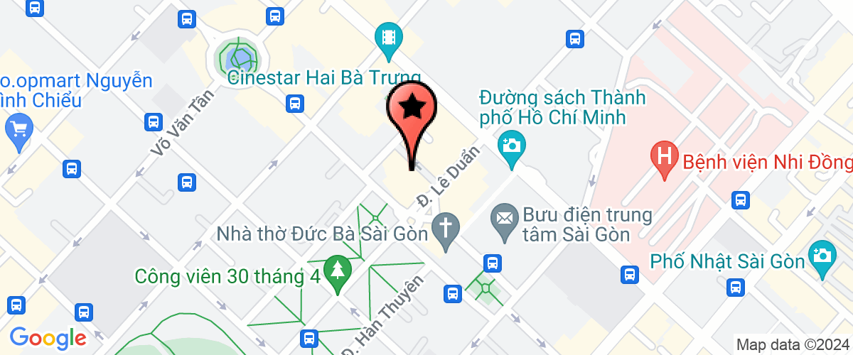 Map go to Benh Vien Carmel - FMP International Company Limited