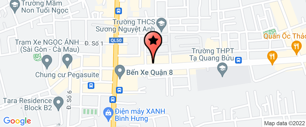 Map go to Viet Fruits Trading Company Limited