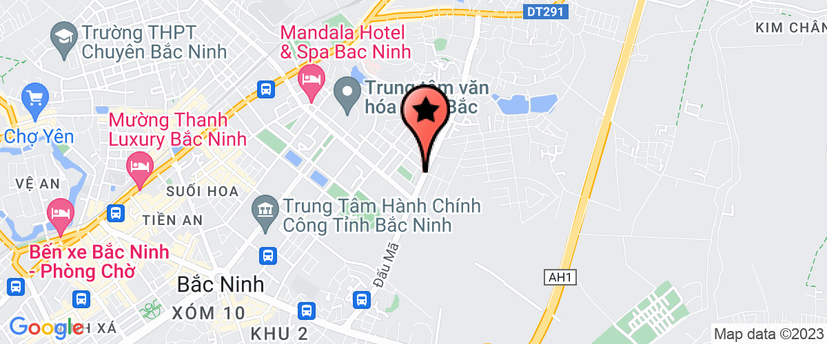 Map go to Binh An Logistics Company Limited