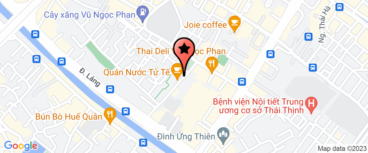 Bản đồ đến Công Ty TNHH Thương Mại Và Đầu Tư Hn Quang Huy