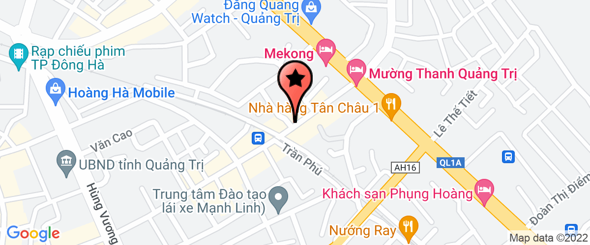 Map go to Quang Tri Organic Agro Products Joint Stock Company
