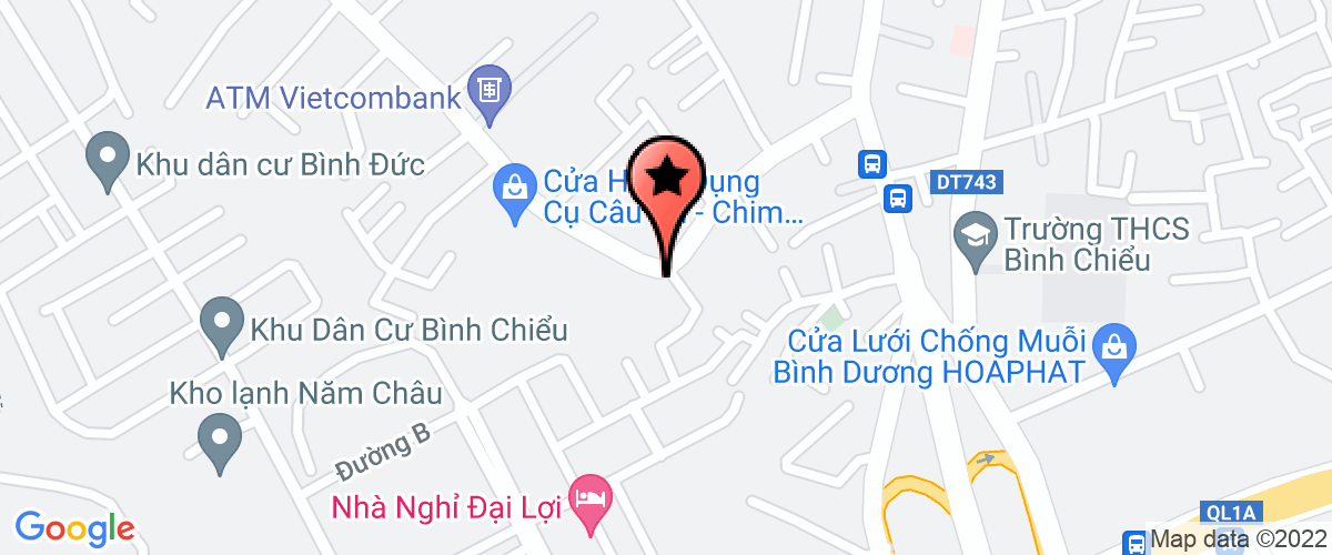 Map go to Trong Thiet Service Trading Company Limited