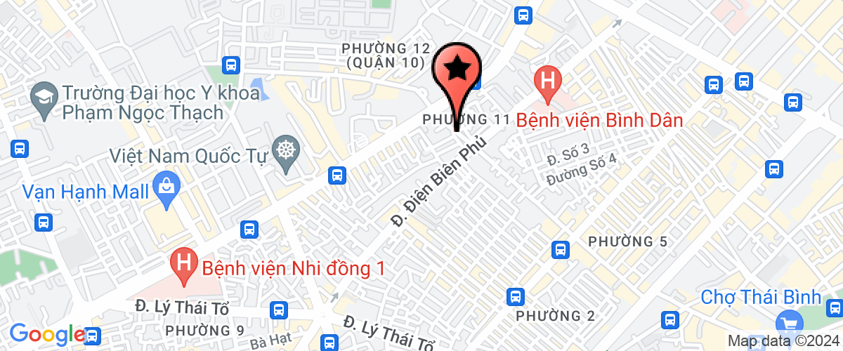 Bản đồ đến Cty TNHH Một Thành Viên Quốc Tế Minh Trí