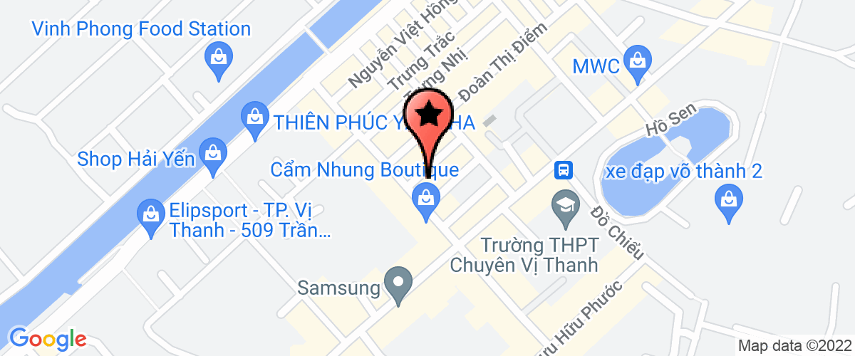 Map go to Hoi bao ve thien nhien va moi truong Hau Giang Province