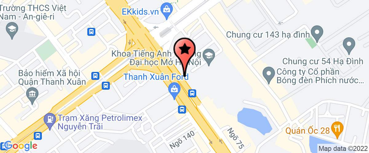 Map go to Dai Phat Viet Nam Foods Joint Stock Company