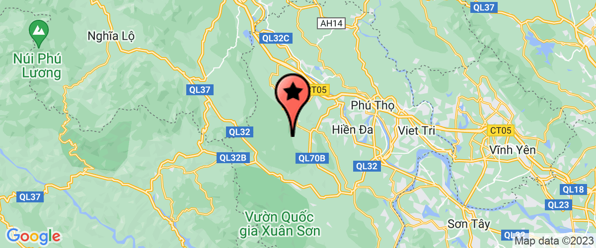 Map go to dich vu san xuat kinh doanh che Luong Son Co-operative