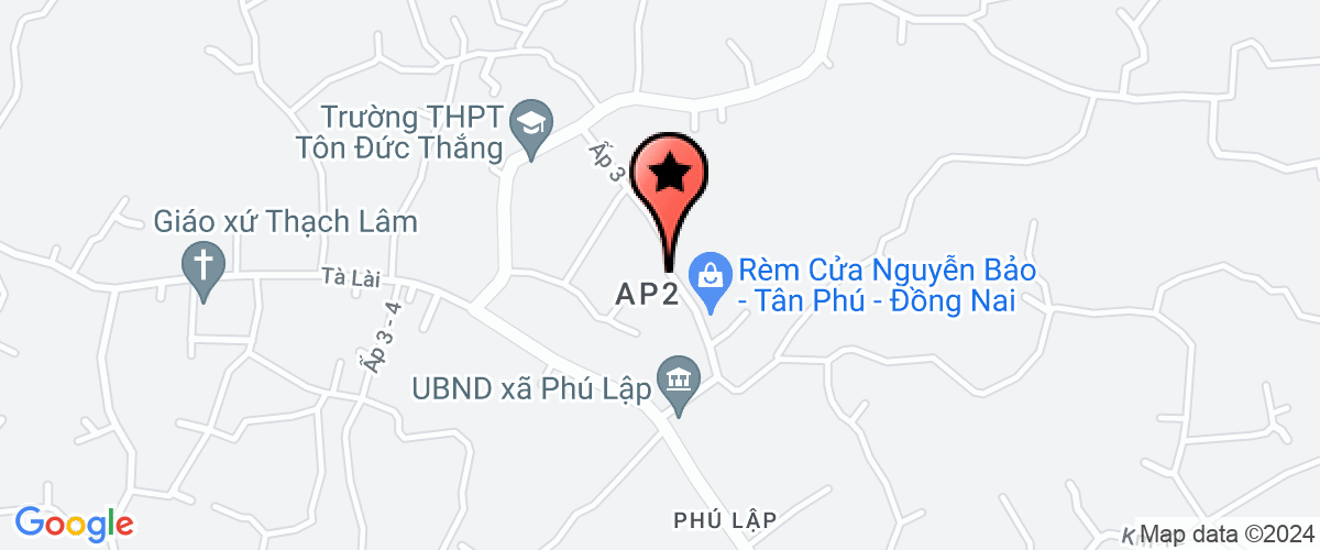 Bản đồ đến UBND Xã Phú An