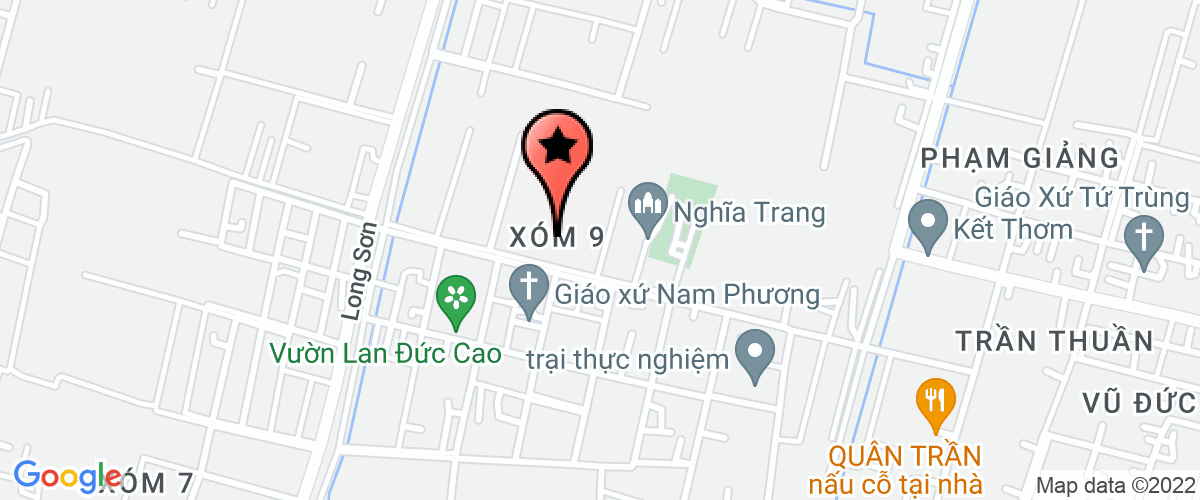 Map go to Tan Hung Long Private Enterprise