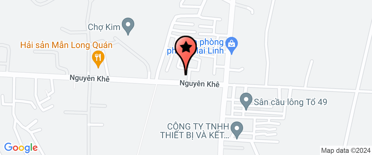 Bản đồ đến Công Ty TNHH Daircom Việt Nam