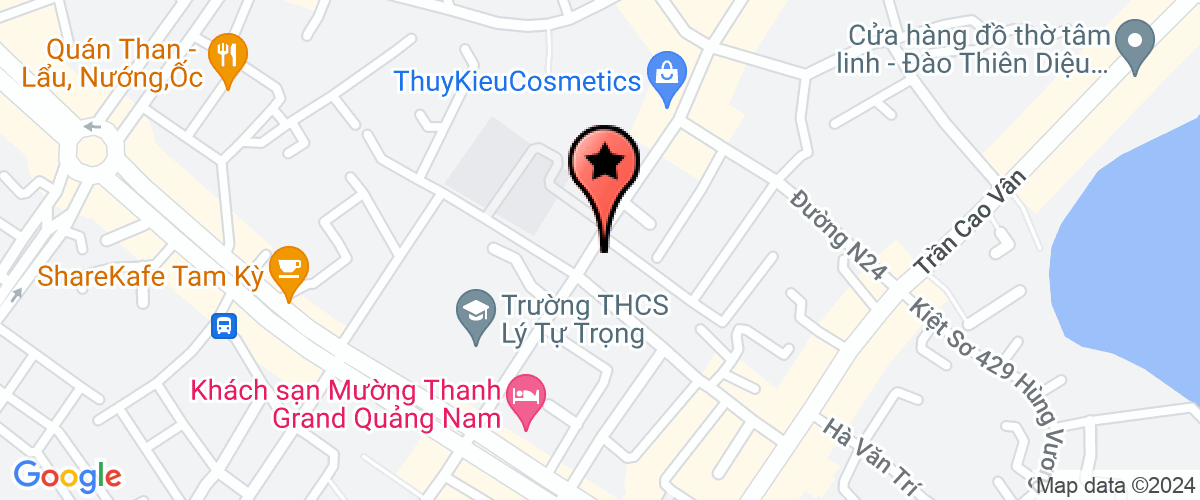 Bản đồ đến Công Ty TNHH Đầu Tư Và Bất Động Sản Phú An Khang Tam Kỳ