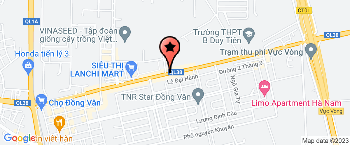 Map go to Thanh Ha Bv Company Limited