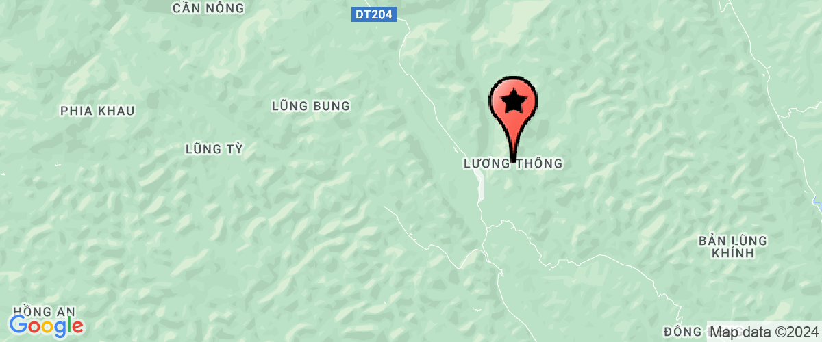Map go to Doi thue xa Luong Thong